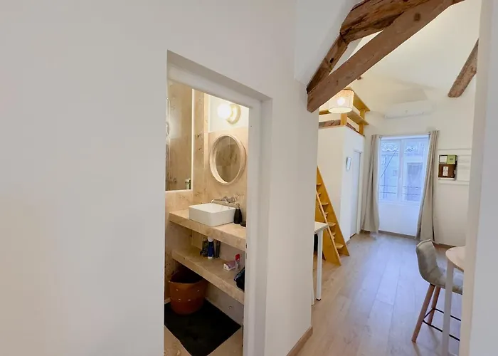 Apartment Loft Elegant & Lumineux Dans Un Immeuble Classe Nîmes